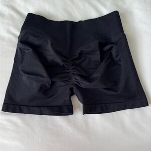 Black Women's Biker Shorts Booty Lift🖤